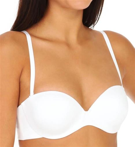 NEW Maidenform 34C Comfort Devotion Custom Lift Strapless Bra 9417 White #93398