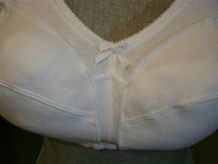 NEW Comfort Choice 40D White Soft Cup Full Coverage Bra #93919
