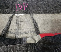 NWOTD Diane Von Furstenberg sz 6 Flat Front Stretch Skinny Jeans Pants 93973