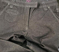 NWOTD Diane Von Furstenberg sz 6 Flat Front Stretch Skinny Jeans Pants 93973