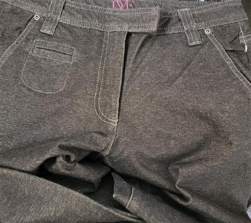 NWOTD Diane Von Furstenberg sz 6 Flat Front Stretch Skinny Jeans Pants 93973