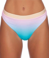 NWT Reef S/M High Waist Teen Spirit Peach Ombre Pearl Studded Bikini 2 Pc 94054
