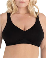 NWOT Leading Lady 40B The Claire Bra 5006 Wirefree Black 94057
