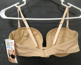 NWOT Fashion Forms 34C Bra Infinite Options MC527 Beige #95290