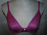 NWOT Natori 32B Lynx Stretch Lace Underwire Bra 734048 Purple 95302
