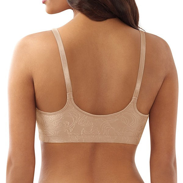 NWOT Bali 38D Comfort Revolution Front-Close Shaping Underwire 3P66 Beige #95314