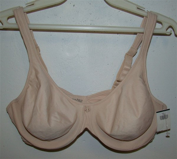 NWt Bali 38C Passion for Comfort Underwire Bra 3383 Ivory 95391