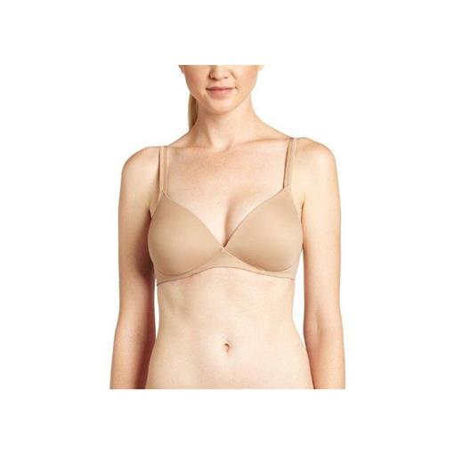NEW Warner's 34C Elements Of Bliss Wire-Free Bra with Lift 1298 Beige #95450