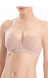 NWT Natori 38DDD Truly Smooth Smoothing Strapless Contour Bra 774070 Beige 95678