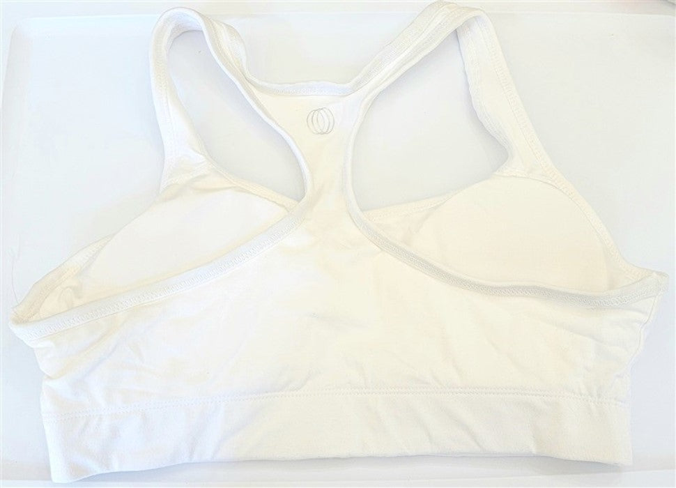 Marika Balance Collection LG 36C/38B Low Impact Soft Sports Bra White #95709