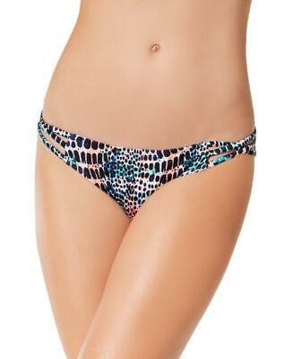 NWOT Sundazed Cheetah Strappy L Animal Print Cheeky Bikini Swim Bottoms #95767