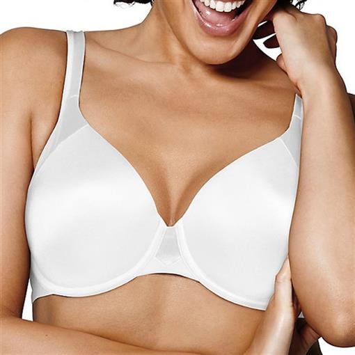 NWPTD Playtex 44C Love My Curves Modern Underwire T-Shirt Bra 4848 White 95797