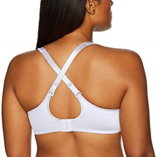 NWPTD Playtex 44C Love My Curves Modern Underwire T-Shirt Bra 4848 White 95797