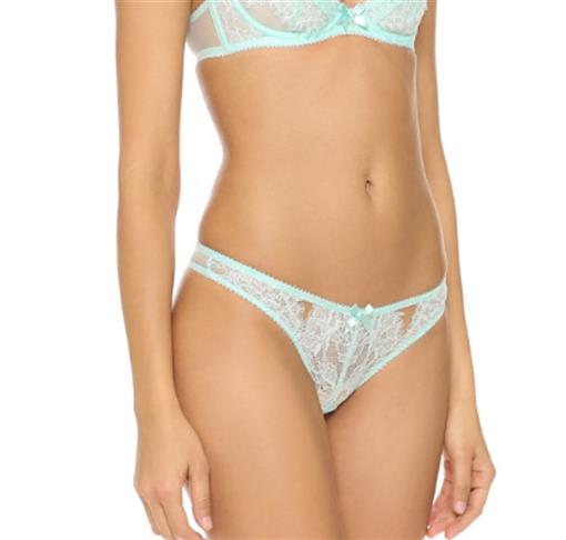 New L'Agent by Agent Provocateur Idalla Mint Thong XL 95964