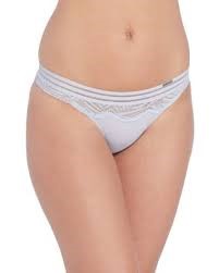 NWT Calvin Klein L Perfectly Fit Sheer Lace Bikini QF4373 Gray 96059