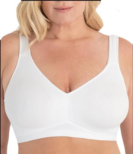 NWOT Leading Lady 46A The Claire Bra 5006 Wirefree White 96092