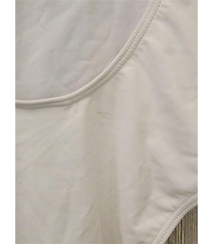 New Urban Outfitters M Ocean Pacific Retro Logo White One-Piece Swimsuit #96366