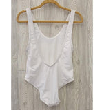 New Urban Outfitters M Out from Under Stars & Stripes Heart White Swimsuit 96367
