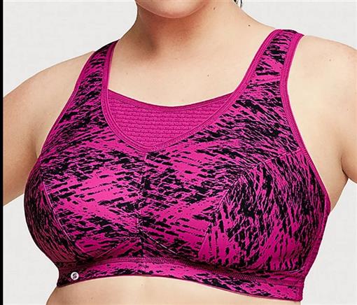 NWOt Glamorise 42G Elite Performance Med-Impact Camisole Sports Bra 1067 96495