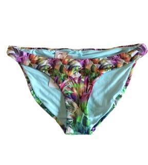 NWT Pilyq Lana Tropical S Full Multicolor Bikini Swim Bottoms #96526