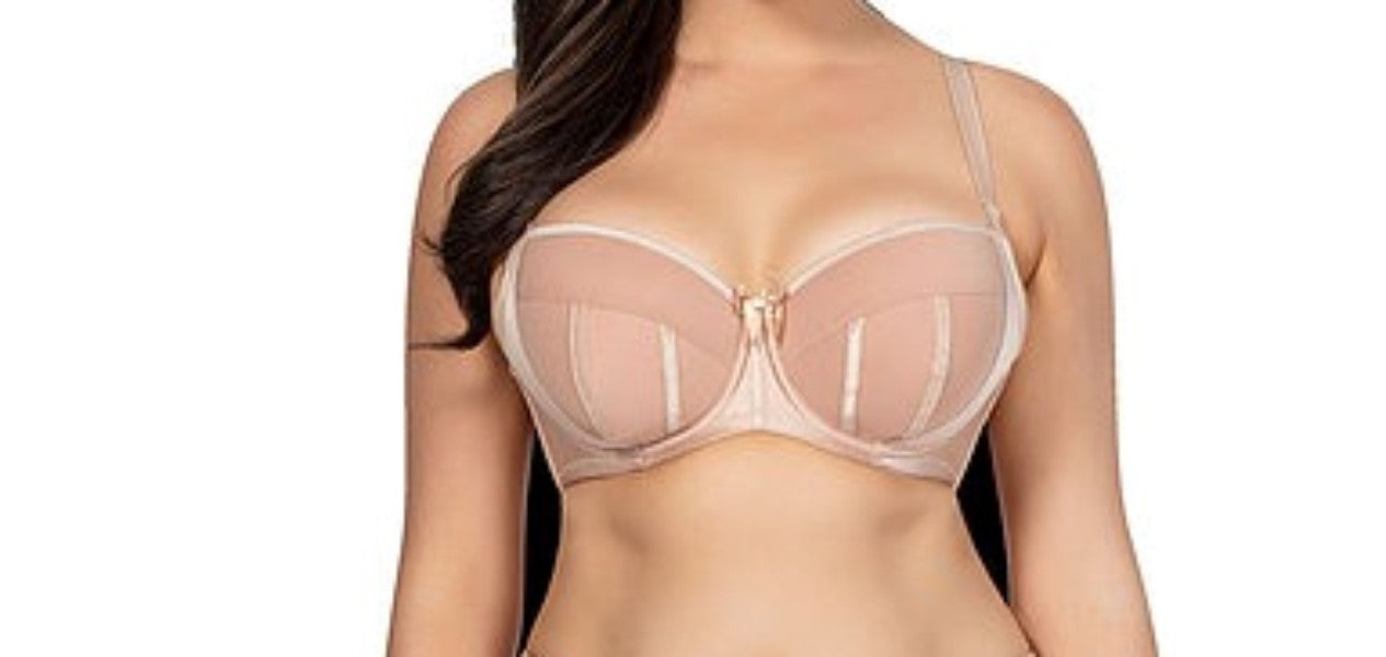 NWOT Parfait by Affinitas 36H US Charlotte Padded Bra 6901 Beige #96848