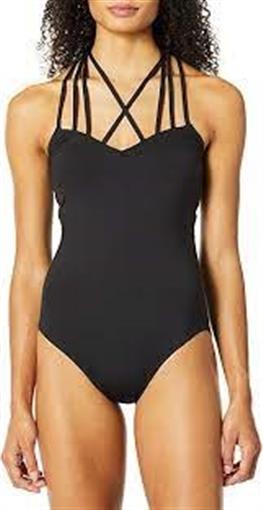 NWT Kenneth Cole S New York Cross Straps 1PC Swimsuit 96890
