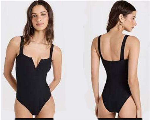 NWT L*Space 8 Cha Cha Classic One Piece Black 96899