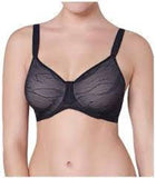 NWT Triumph 40D Airy Sensation Spacer T-Shirt Bra Black 97089