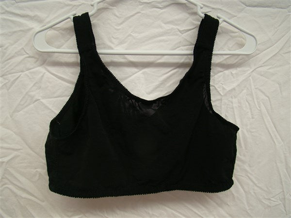 PO Comfort Choice Black Lace 40C Posture Support Soft Cup Bra 97169