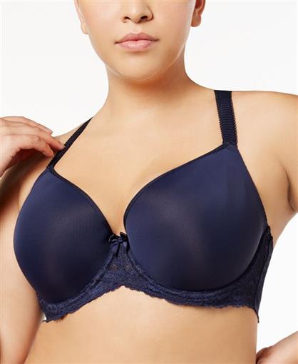 NWT Sculptresse Panache 42DD Sasha Plus Size Plunge Lace Bra 9506 97263