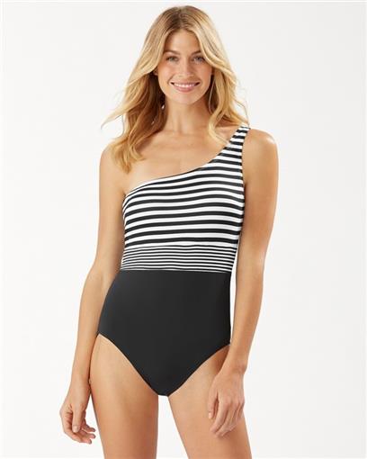 NWT Tommy Bahama 6 Breaker Bay On Shoulder 1PC Swimsuit 97786