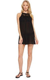 NWT Ralph Lauren S Macramé Dress Cover-Up RL8HT31 Black 98117
