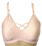 NWT Next 36D Feel Fine Sports Athletic Bra Pink Glitter 98132