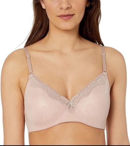 NWT Maidenform 34D Comfort Devotion Ultimate Wirefree Lift Bra 9456 Pink 98154