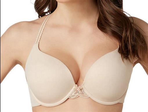 NEW Le Mystere 30DDD Sophia Sophia Lace T Back Bra 2635 beige 98207