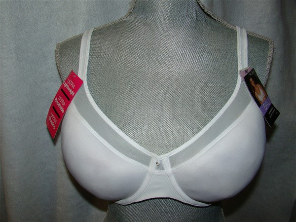 NWOT Bali 36D 1 Smooth U Light Convertible Full-Coverage Bra 3439 Ivory 98264