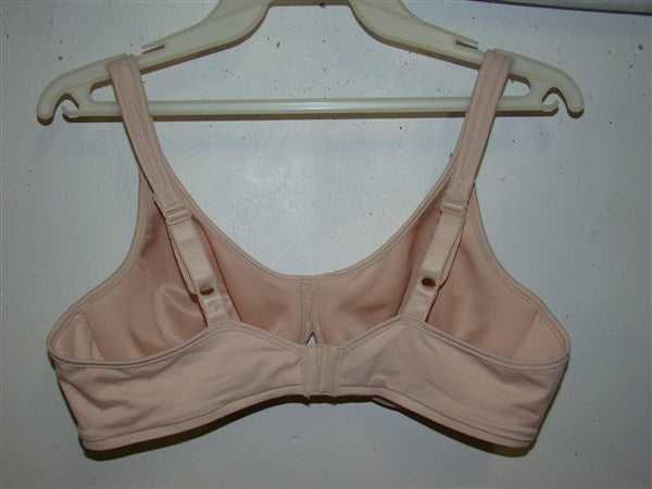 NWOT Bali 34DD Passion for Comfort Underwire Bra 3383 Ivory 98278