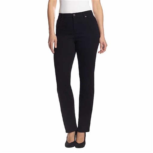 NWOT Gloria Vanderbilt 8 Amanda Slim Jeans Black 98393