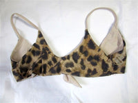 NWOT Pilyq Kylie Leopard S Bikini Swim Top Reversible #98472