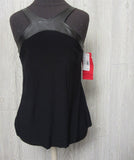 NWT MagicSuit Miraclesuit 8 Leather Clyde Top Swim Tankini 98602