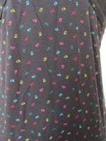New Calvin Klein MD Rainbow Logo Cotton Nightgown T Back 98609