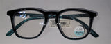 Corinne McCormack Teal Square Colorspex +1.00 Blue-light Reading Glasses #98723