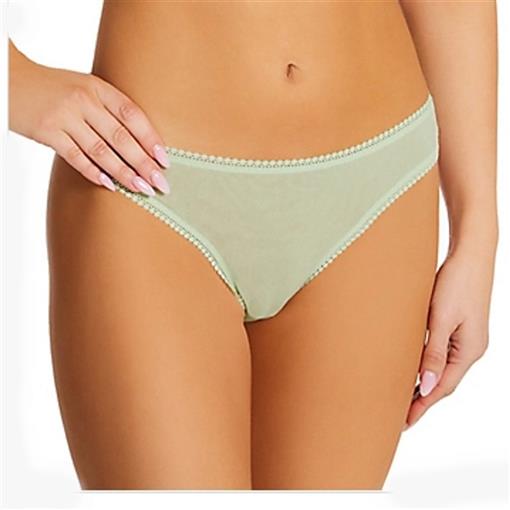 NEW 1 OnGossamer Boy Short Mesh Underwear Sz S G0202 Yellow 98966