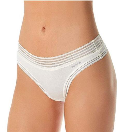 NWT Calvin Klein XL Ultra-Soft Modal Thong (QD3670) Ivory 98970