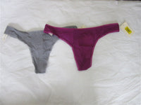 NEW 2 OnGossamer Hip Thong Mesh Underwear Sz M/L 3512 #99905