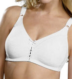 NWOT Bali White 38D Cotton Double Support Wirefree Bra 3036 99055
