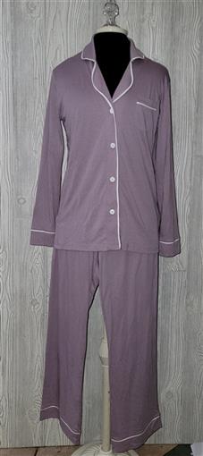 NWT Cosabella S Bella Long Sleeve Top & Pants Pajama Set Purple 99571