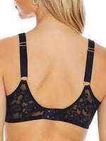 NWT Le Mystere 34B Stretch Lace Unlined Underwire 8232 black Bra 99645