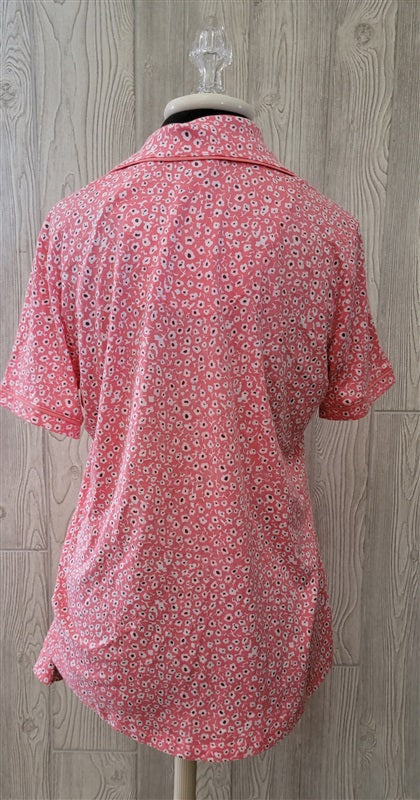 NWT Cosabella XL Floral Bella Short Sleeve Top & Boxer Shorts Pajama Set 99725