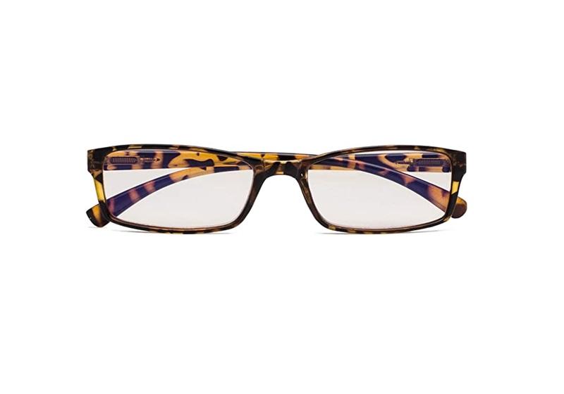NWT CessBlu Demi Rectangle Blue Light 2.50 Reading Nerd Glasses Readers 86637